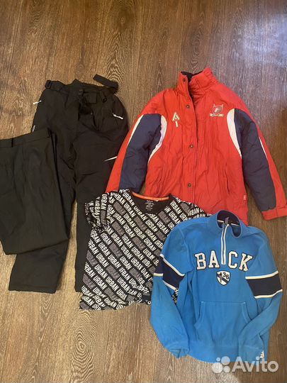 Вещи, одежда на мальчика 145-155 см даром