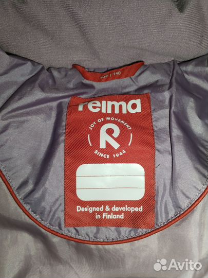 Куртка зимняя Reima для девочки р 140