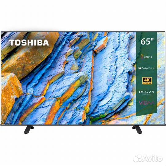Телевизор toshiba 65 диагональ модель на фото