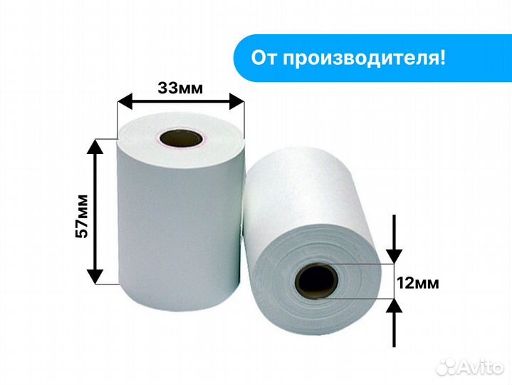 Чековая (кассовая) термолента