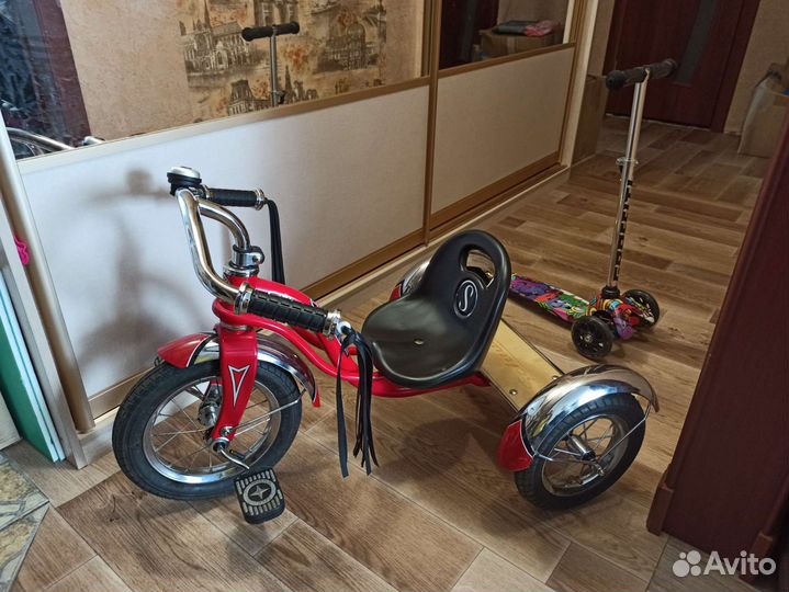 Велосипед и самокат