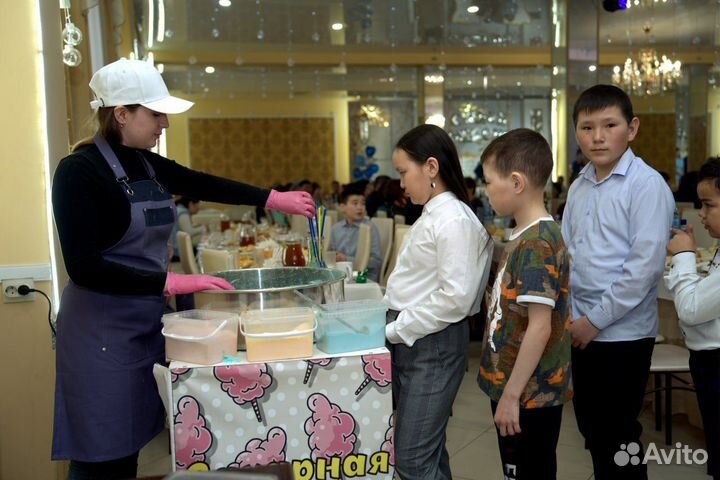 Сахарная вата на праздник