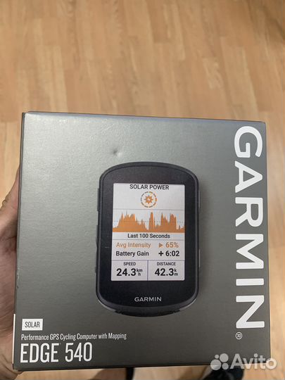 Новый Garmin Edge 540 solar