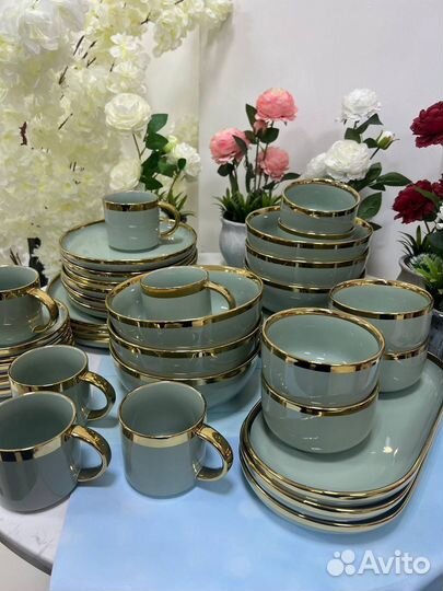 Чайно столовый сервиз 6 персон