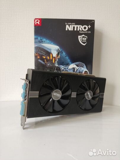 Видеокарта Sapphire RX 570 Nitro+ 8gb