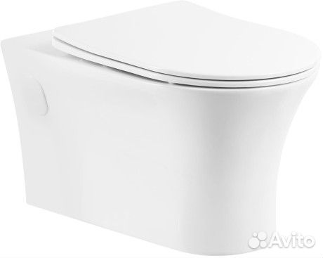 Подвесной безободковый унитаз BelBagno Ancona BB1