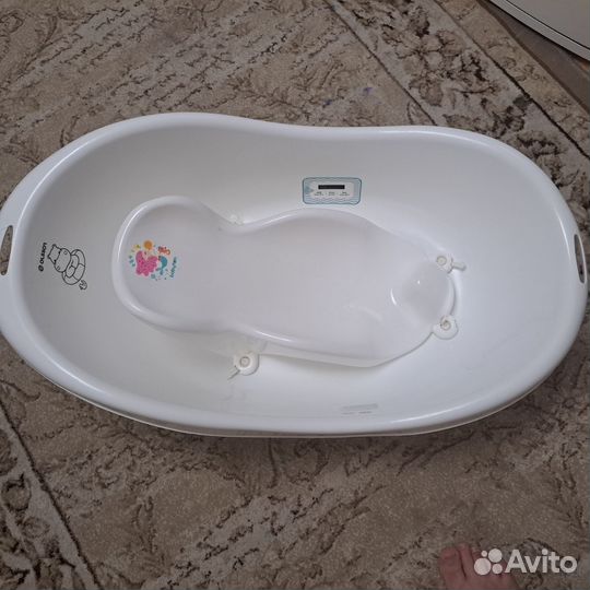 Ванночка для купания с горкой