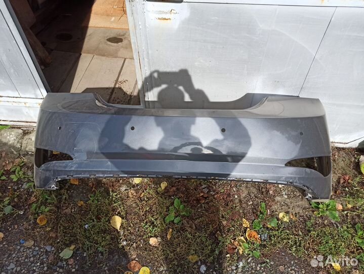 Задний бампер hyundai solaris