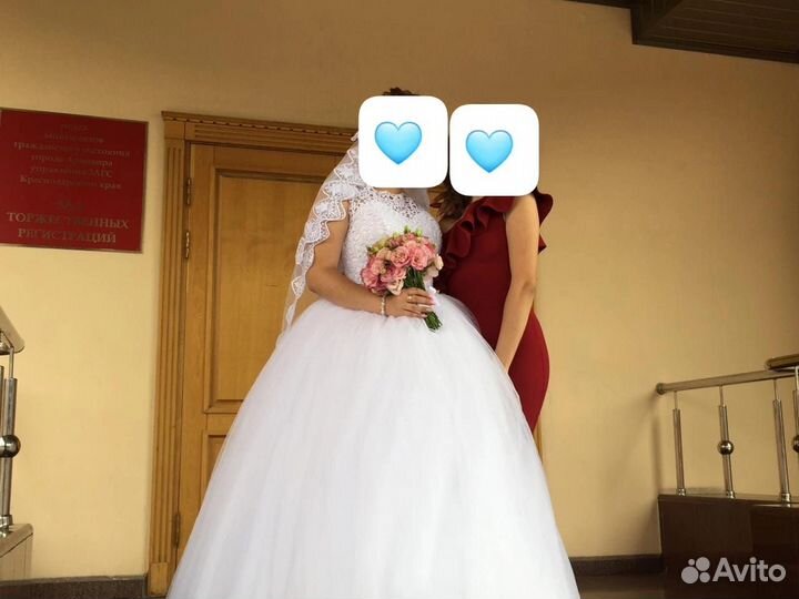 Свадебное платье 48 52