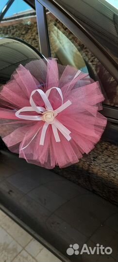 Украшение на свадебную машину