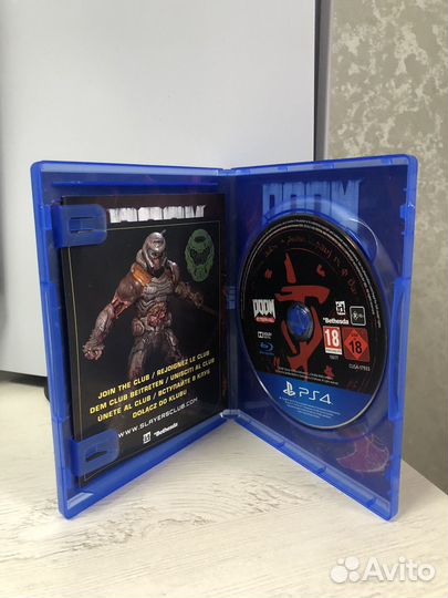 Игра для PS4 doom eternal