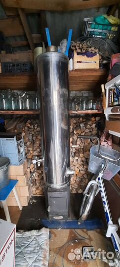 Титан (колонка водогрейная на дровах)