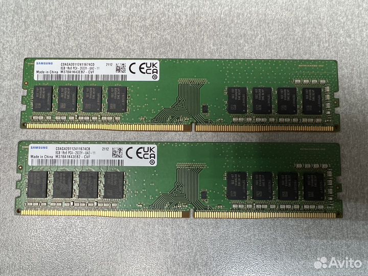 Оперативная память Samsung ddrlv 8Gb