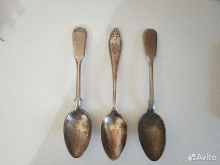 Ложка серебро