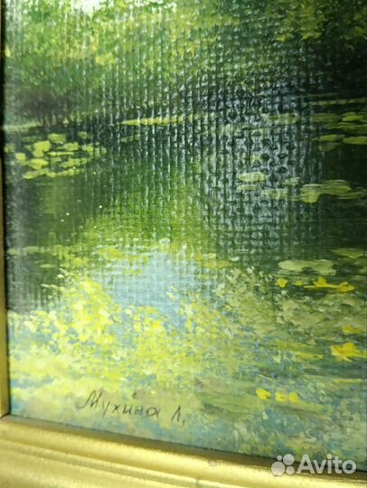 Картина маслом 2001г. 