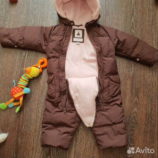 Комбинезон зимний baby Gap и конверт на выписку
