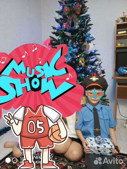 Новогодний костюм полицейского