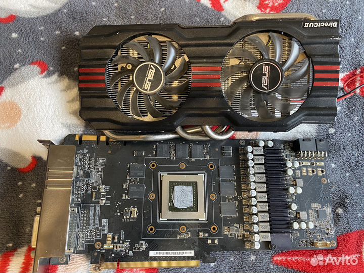 Видеокарта gtx 770 2gb на запчасти