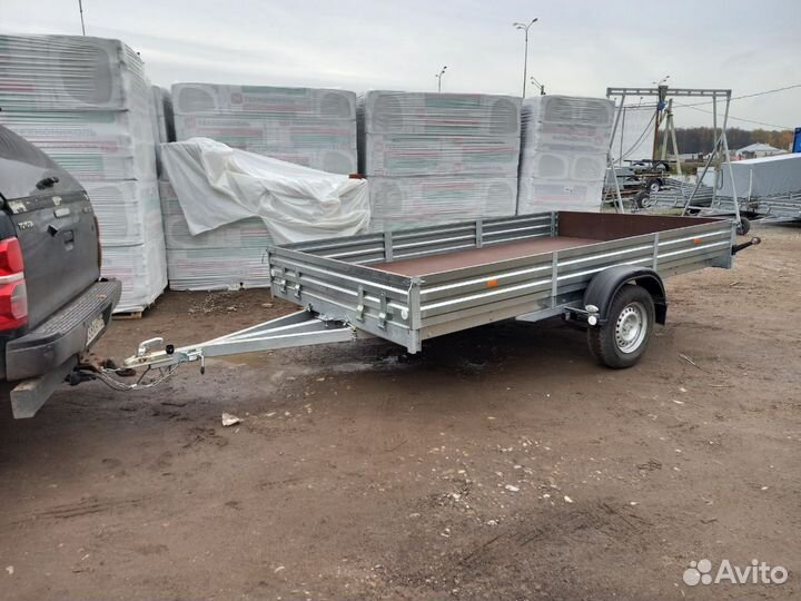 Прицеп 18.022 для двух снегоходов. Уст. фаркопа