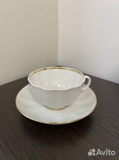 Чайная пара лфз, форма «тюльпан»