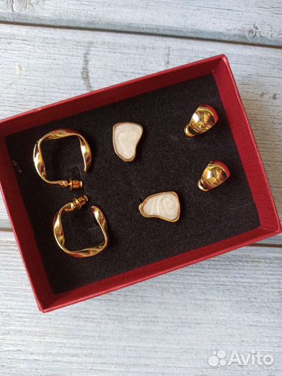Серьги набор