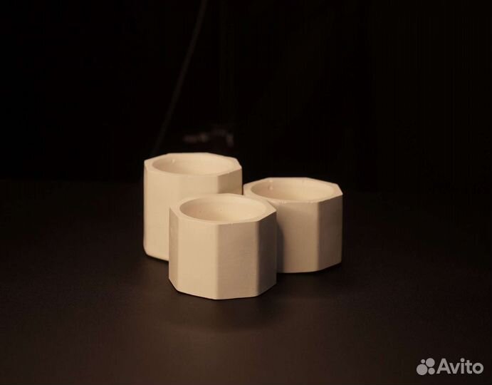 Мини горшочки, подсвечники, кашпо, органайзер