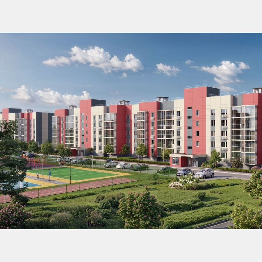 1-к. квартира, 35,7 м², 5/5 эт.