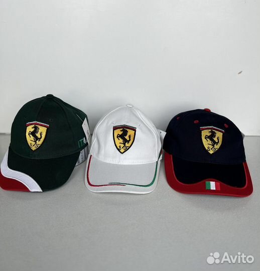 Кепка бейсболка детская Ferrari