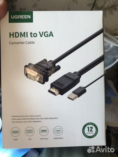Переходник hdmi vga