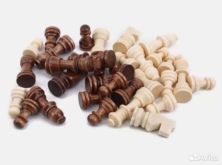 Шахматы и доска (клеёнка)