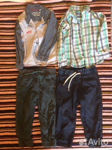 Пакет вещей для мальчика 86см