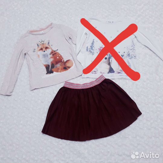 Вещи пакетом или отдельно на девочку, р. 104