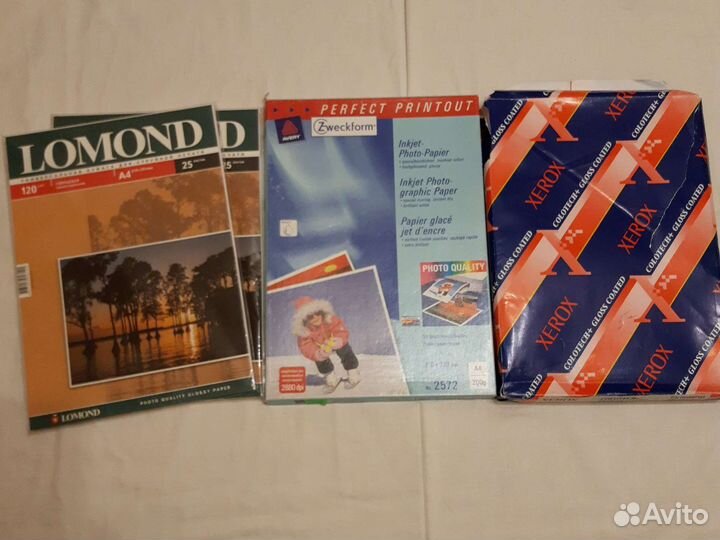 Фотобумага для принтера А4 глянцевая