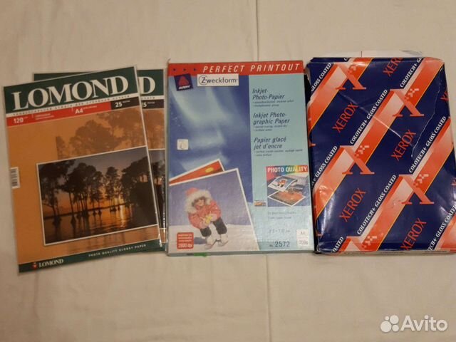 Фотобумага для принтера А4 глянцевая
