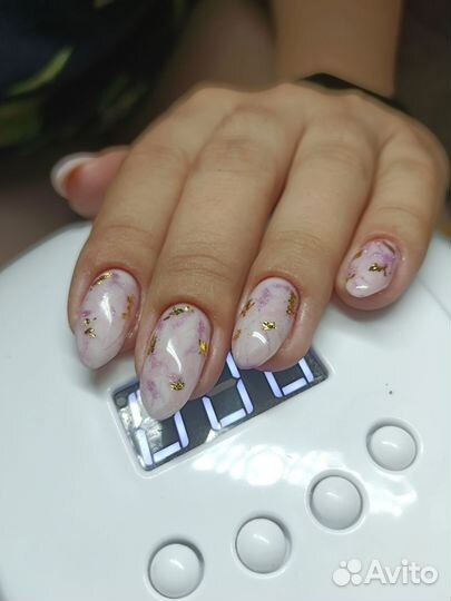 Маникюр гель лак