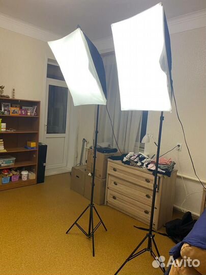 Софтбоксы. Лампы для студийной съёмки