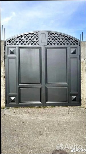 Ворота в Махачкале под ключ с доставкой и монтажем
