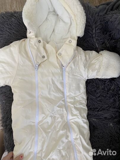 Комбинезон зимний для новорождённых