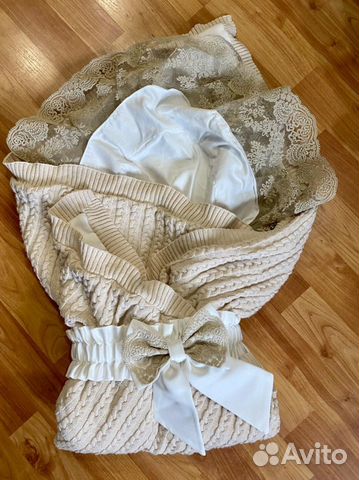 Конверт плед на выписку