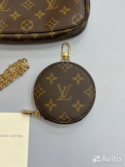 Сумка louis vuitton multi pochette премиум