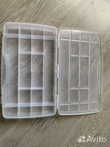 Прозрачный бокс / коробка для хранения мелочей