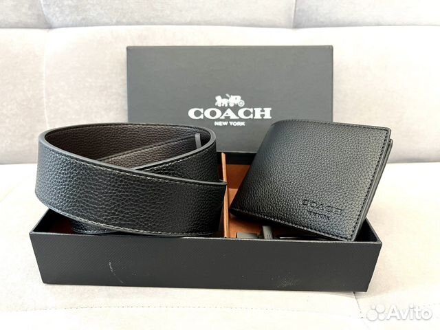 Ремень мужской Coach оригинал