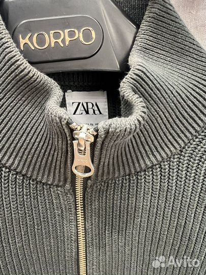 Мужской свитер zara XL бу