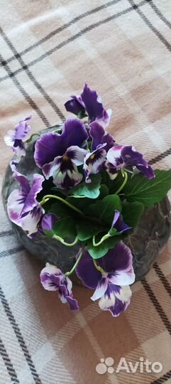 Ваза керамическая ручной работы