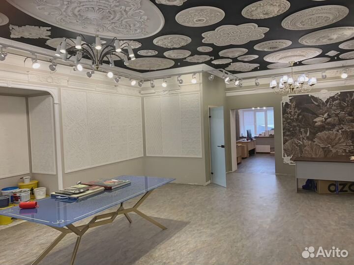 Гипсовые обои Wallcrusta. Лепнина из гипса