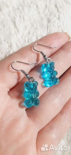 Серьги мишки