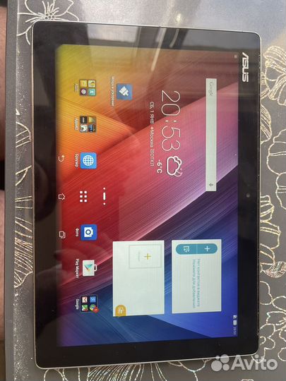 Планшет Asus zenpad 10