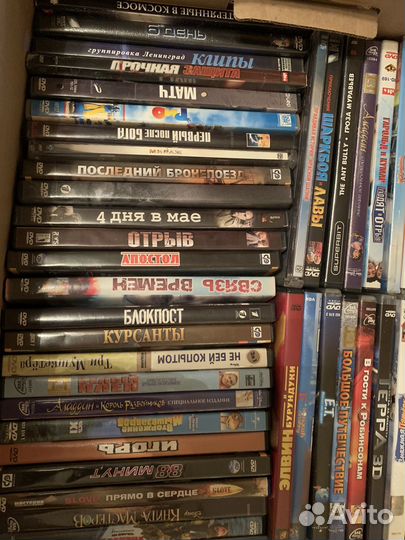 Dvd, диски, фильмы и сериалы