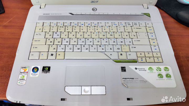 Acer 5520g без видеокарты