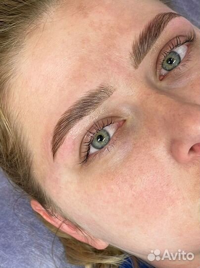 Ламинирование ресниц и бровей